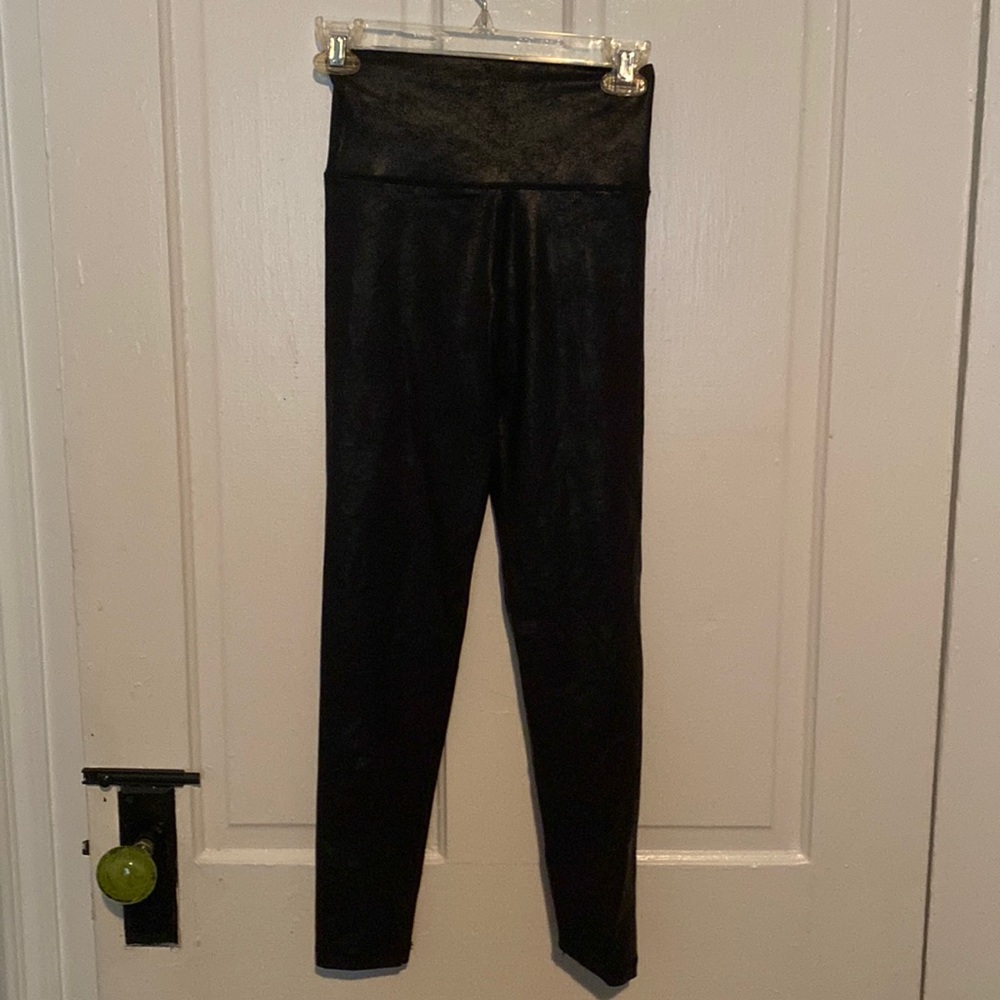 Offline by Aerie faux leather leggings (bra tip listed too) black size small